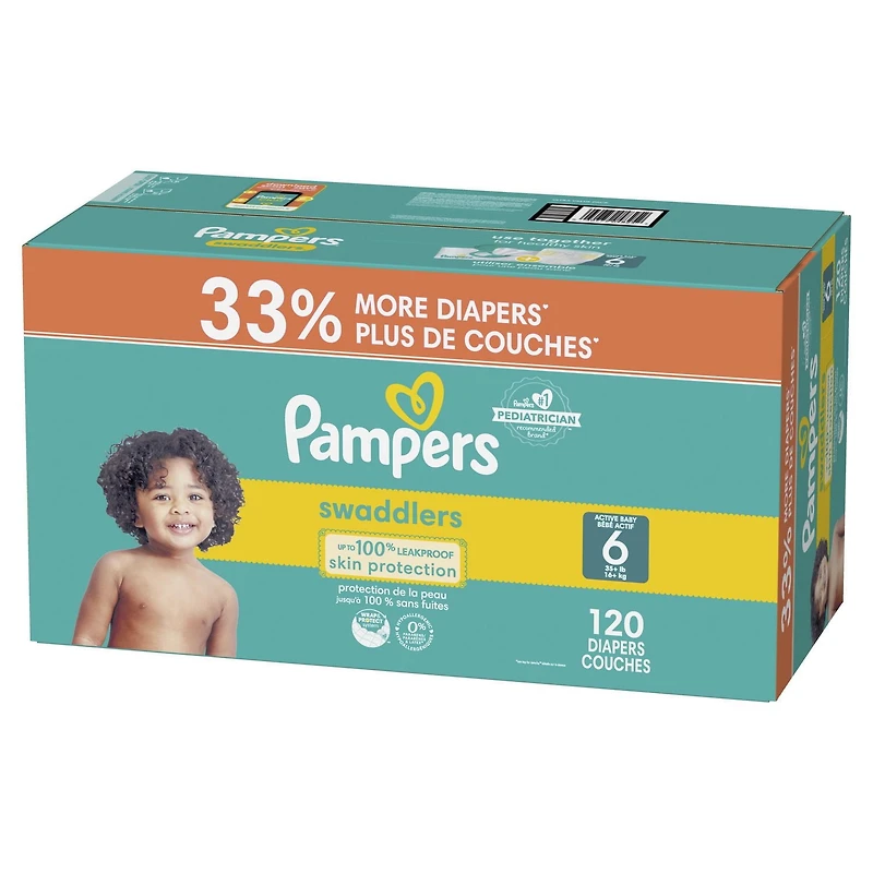 Pampers Swaddlers Active Baby Diaper, Ultra Value Pack