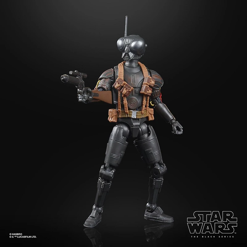Star Wars The Black Series Q9-0 (ZERO) Toy 6-Inch-Scale The Mandalorian Collectible Figure, Toys for Kids Ages 4 and Up