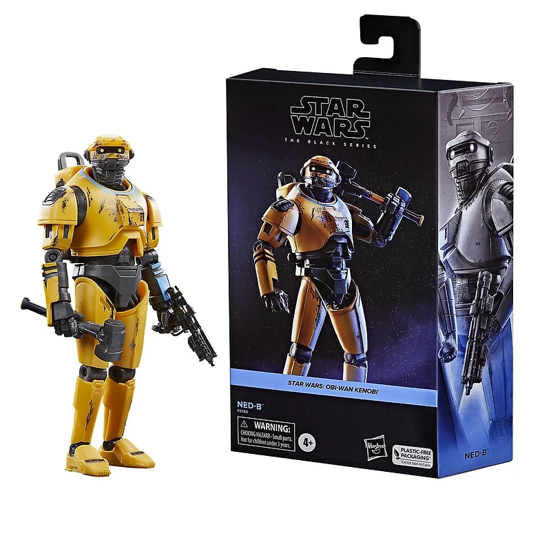 Star Wars The Black Series, NED-B, figurine de collection de 15 cm, Star Wars: Obi-Wan Kenobi, jouet pour enfants, dès 4 ans