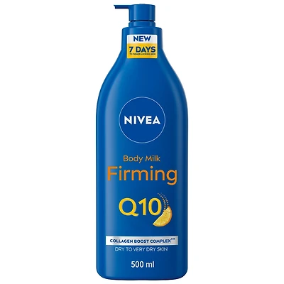 NIVEA Q10 Firming Body Lotion for Women, Body Milk with Q10 & Vitamin C, Dry Skin, 500 mL, Nivea Q10 Body Milk