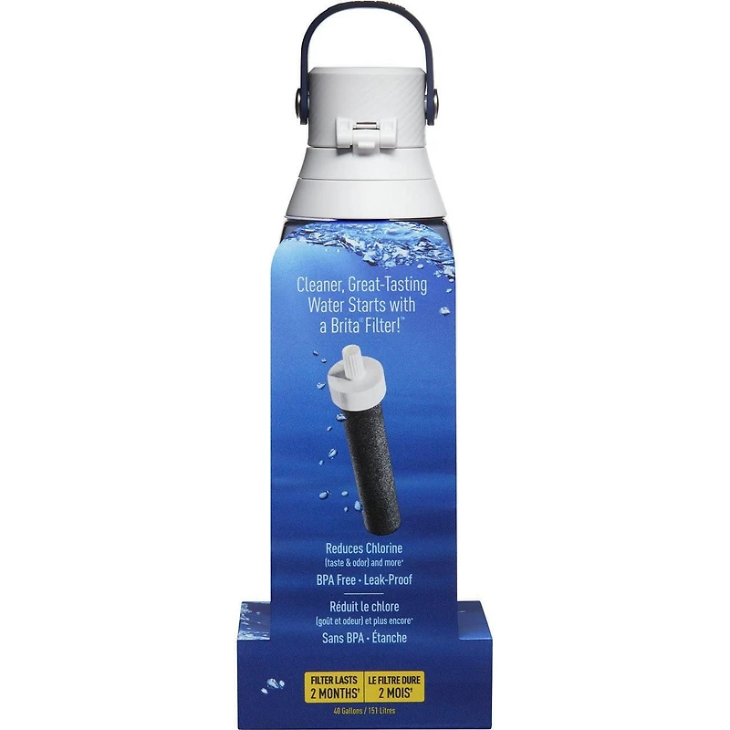 Système de filtration d'eau en bouteille Brita, 768 ml
