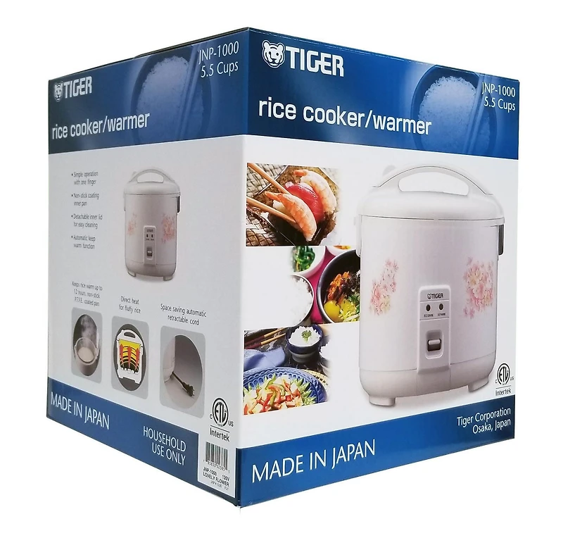 Tiger 5.5 Cup JNP Series Conventional Rice Cooker