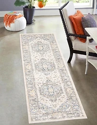 ECARPET Bijara Traditional Runner Rug for Living Room, Bedroom, Dining Entrance, Hallway and More.