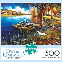 Casse-tête de 500 morceaux Days to Remember: A Day on the Dock de Buffalo Games