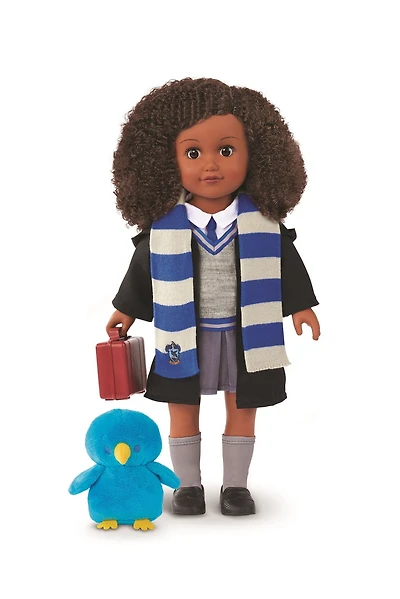 My Life As Harry Potter Ravenclaw Posable 18-inch Doll, Dark Brown Hair, Dark Brown Eyes