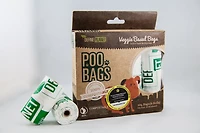 Define Planet™ Compostable Poop Bags, 104 Dog Waste Bags, (8 Refill Rolls of 13 Bags per Roll)