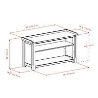 Verona Storage bench & baskets