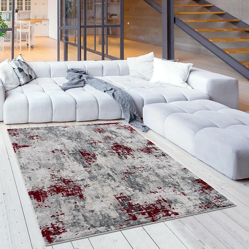 Tapis Branche Vogue Collection Tapis abstrait moderne Paillasson Tapis de sol d'entrée