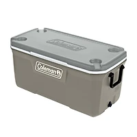 Coleman Classic Series 120-Quart Camping Cooler, Silver Ash Grey, 113L