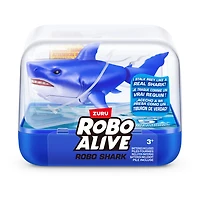 Robo Alive Water Activated Shark Robotic Bath Toy (Blue),for Kids, Tweens & Teens by ZURU