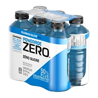Powerade Zero Blue Raspberry Bottles, 591 mL