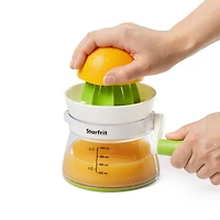 Starfrit Presse-agrumes Easy Juicer Extracteur à jus à manivelle