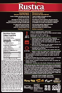 Rustica Pan-Pizza Style Detroit aux 4 Fromages & Ail Rustica Pan-Pizza Style Detroit aux 4 Fromages & Ail