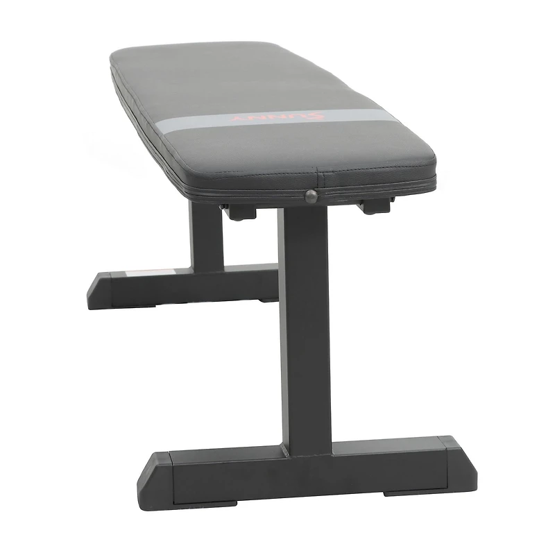 Sunny Health & Fitness Flat Weight Bench for Workout, Exercise and Home Gyms with 227 KG Weight Capacity - SF-BH620037