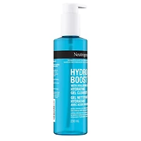 Gel nettoyant hydratant Neutrogena Hydro Boost, Nettoyant pour le visage, Acide hyaluronique, Non comédogène, Sans parabènes 230 ml