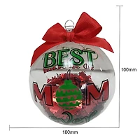 « La meilleure maman de tous les temps» Ornement de Noël à collectionner, 4 po, Temps des Fêtes