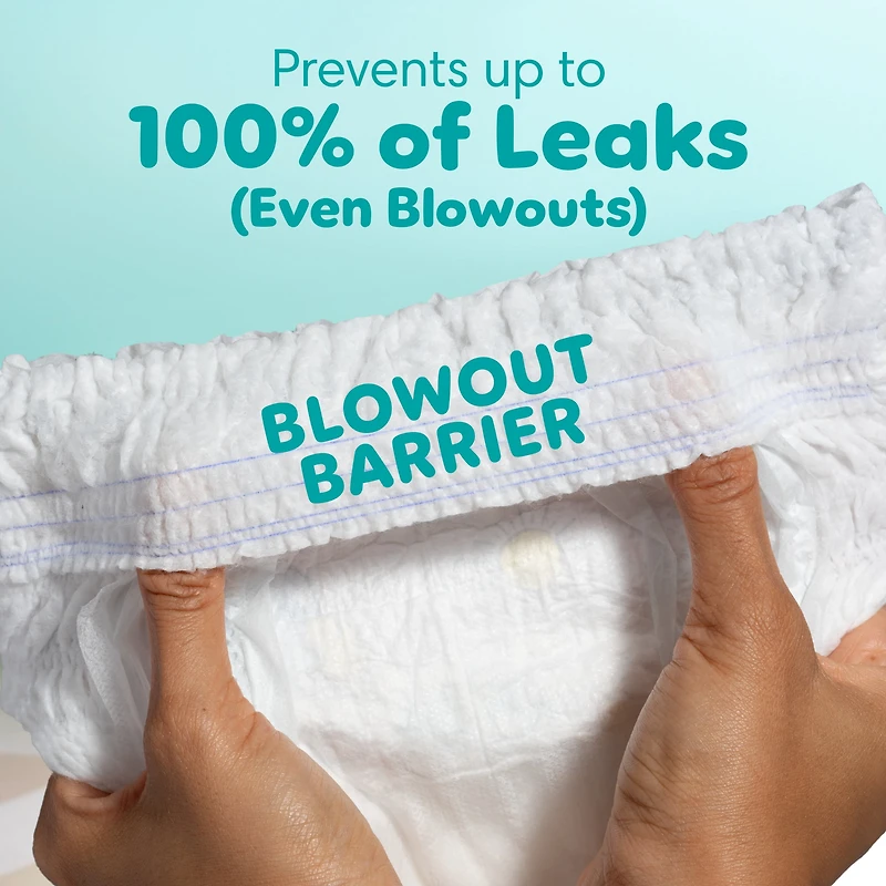 Pampers Couches - Swaddlers 360° - Taille 7, jusqu'à 100 % Anti-Fuites, Ajustement Confortable et Sec, Onglets EZ Off Conçus pour des Changements Faciles, Couche à Enfiler