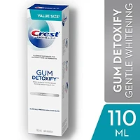 Dentifrice Crest Gum Detoxify Doux blanchiment 110 mL