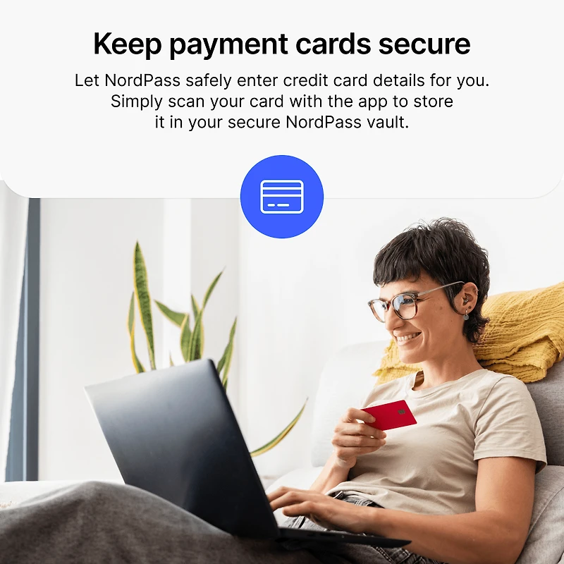 NordVPN Complet - Forfait Cybersécurité 1 An (VPN, Gestionnaire de Mots de Passe et Cloud Crypté) [Code Numérique]