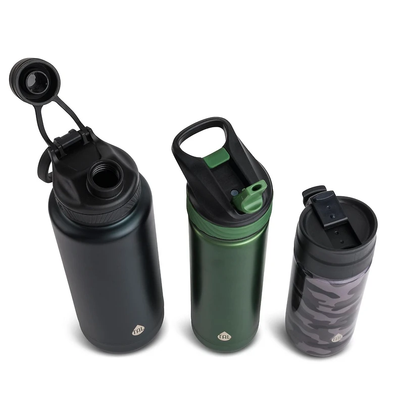 "Ensemble de 6 Bouteilles d'Eau Ranger en Acier Inoxydable TAL, Multicolore"