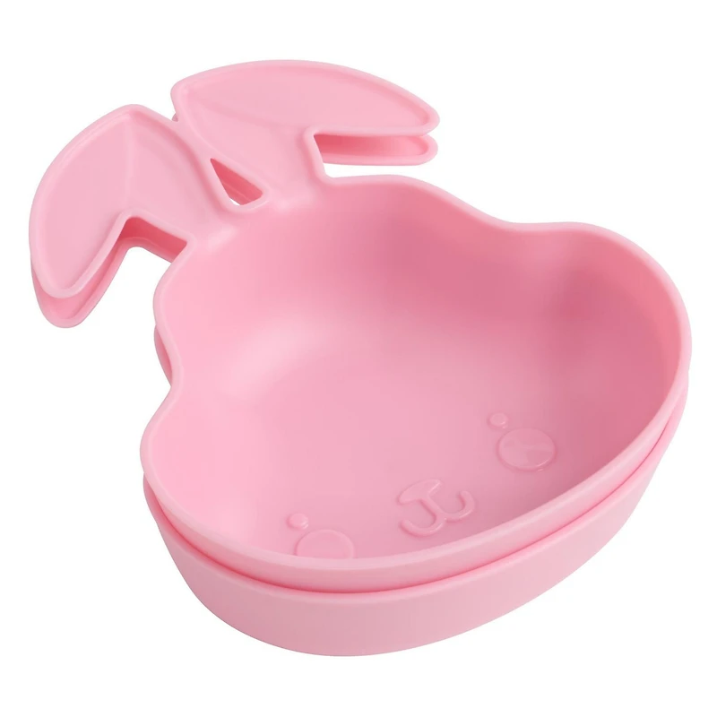 Way to Celebrate 2-Piece Prep and Candy Bowl Set, Bunny Rabbit, Pink