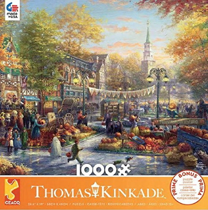 Ceaco – Thomas Kinkade: Pumpkin Festival Puzzle (1000 pc)