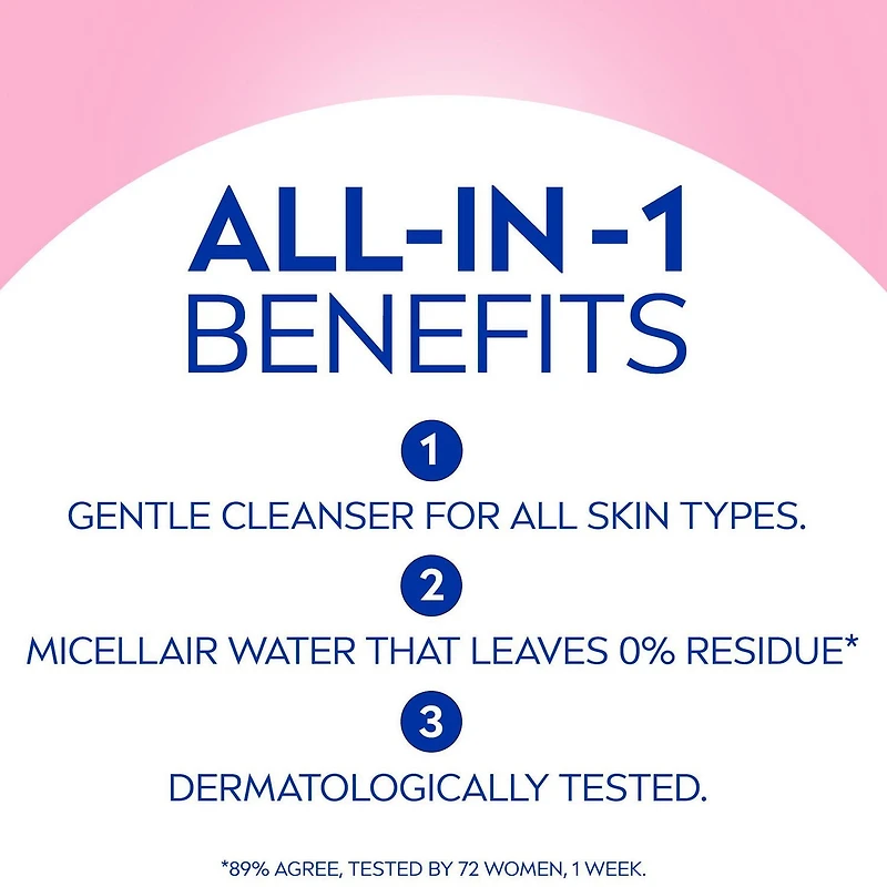 Eau Micellaire À La Rose Micellair de NIVEA, 400 mL 400 ml