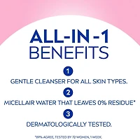 Eau Micellaire À La Rose Micellair de NIVEA, 400 mL 400 ml