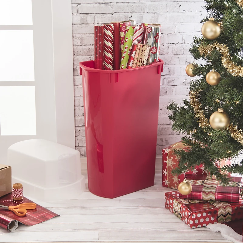 Sterilite 30 Inch Wrap Box, Red