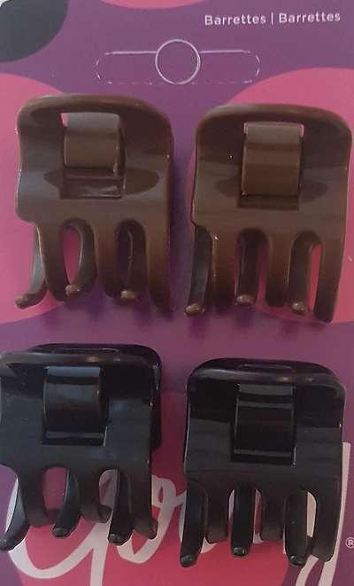 Goody Ouchless No Metal Small Half Claw Clips