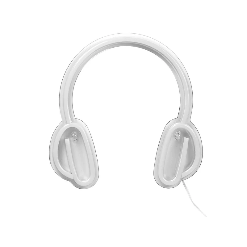 Merkury Innovations 11" Headphones LED Neon Wall Sign