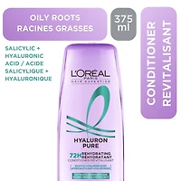 Hyaluron Pure Revitalisant Réhydratant 375 ml Pour Racines Grasses & Cheveux Déshydratés