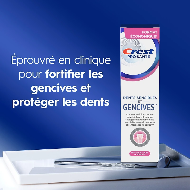 Crest Gum and Sensitivity, Sensitive Toothpaste All Day Protection, 110 mL