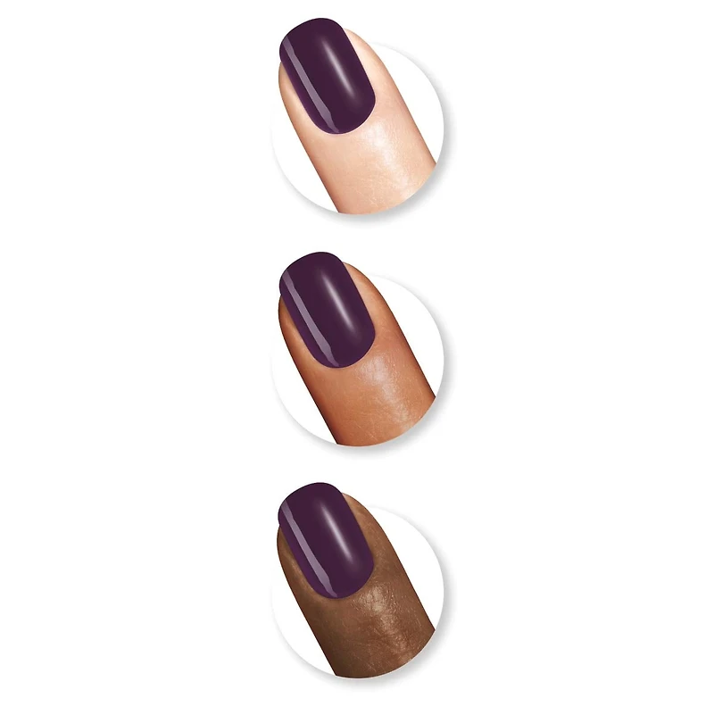 Sally Hansen Miracle Gel Vernis à ongles, système de gel en 2 étapes, sans lampe UV, tenue jusqu'à 8 jours