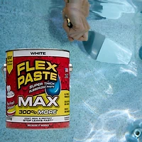 FLEX PASTE BLANC 1 LB PÂTE DE CAOUTCHOUC SUPER ÉPAISSE ARRÊTE LES FUITES RAPIDEMENT!