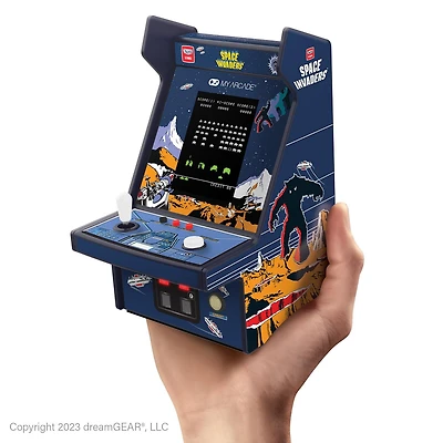 My Arcade - SPACE INVADERS Retro 6.75" Micro Player (FR) 24" L x 14" W x 12" H