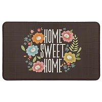 Mohawk Home - Tapis de cuisine multicolore de 45,7 cm × 76,2 cm (1 pi 6 po × 2 pi 6 po) Home Sweet Home