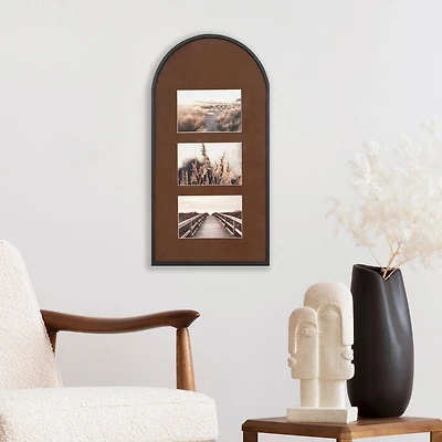 3 open Metal with brown mat