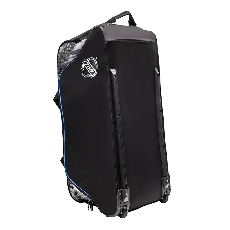 Sac de hockey à roues officiel avec logo de LNH, 36 po