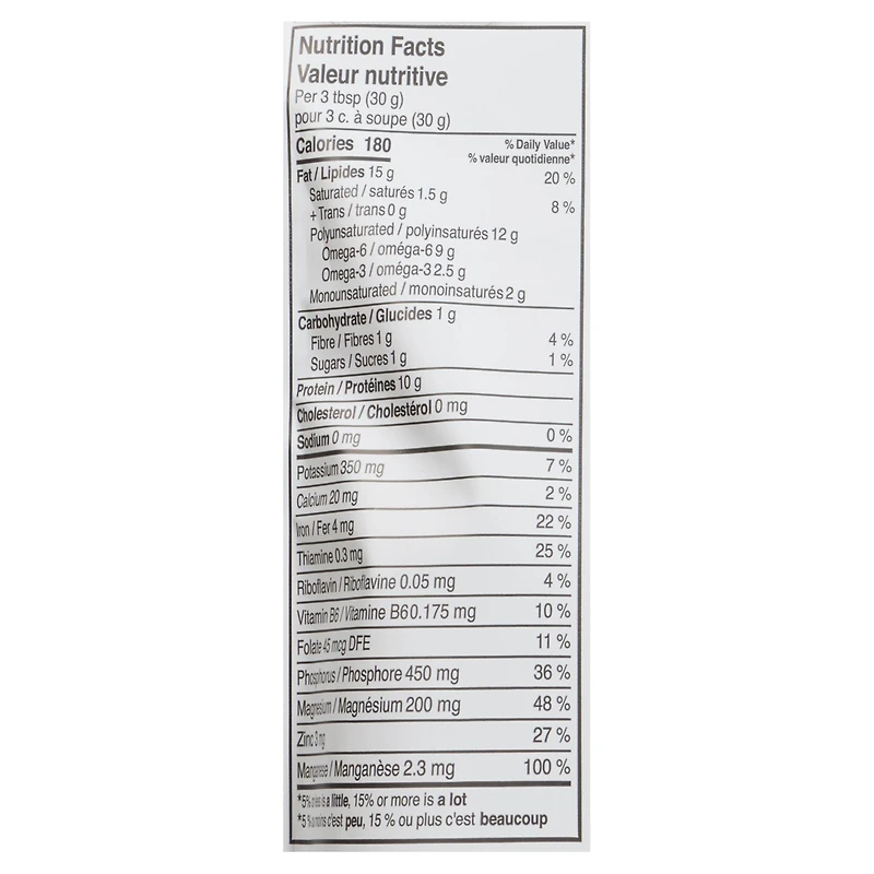 Manitoba Harvest Graines de chanvre décortiqués. 454g