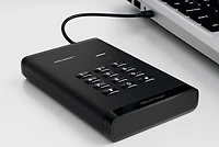 Disque dur portable chiffré Istorage diskAshur3 USB 3.2 Gen 1 1 To (Noir)