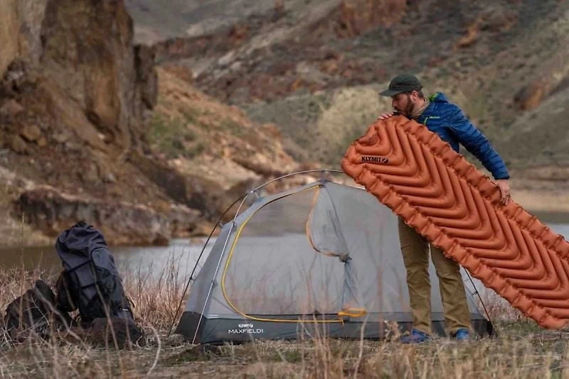 Matelas de couchage isolé Static V Lite ECO - Orange