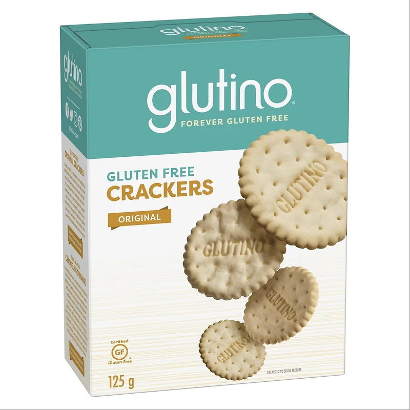 Craquelins originaux sans gluten Glutino - 125 g (1 x 125 g)
