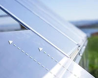 CANOPIA par PALRAM Balance 10 pi x 20 pi Ensemble de serre - Argent