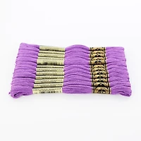 Fil à broder en coton DMC à 6 brins 8m – Fil en colon Violet 6 Brins