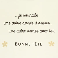 Carte de fête pour une épouse – Hallmark (Encore une année à te fêter)