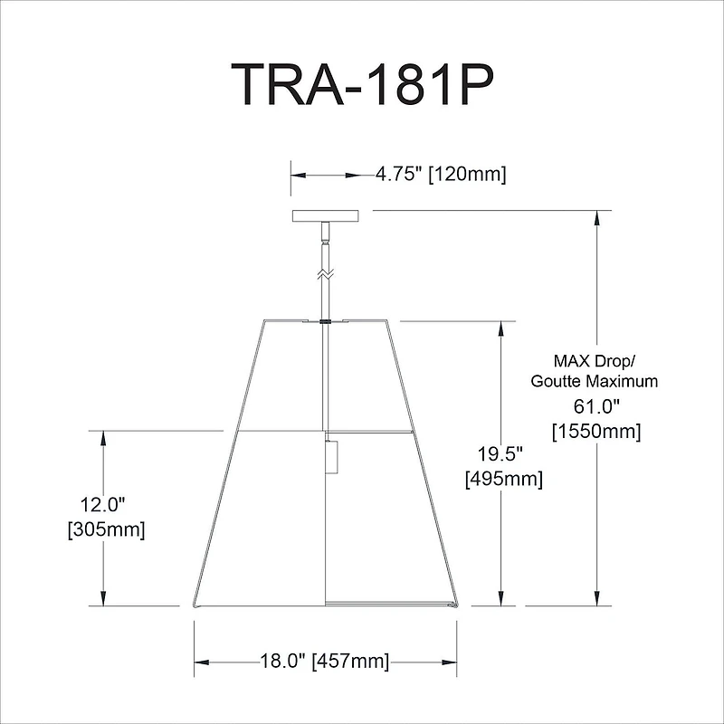 Trapezoid Pendant