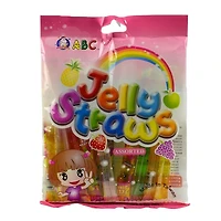 Assortiment de pailles gelées d'ABC