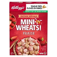 Céréales Mini-Wheats* Saveur de fraises 439 g
