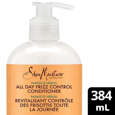 Revitalisant SheaMoisture Contrôle des frisottis Papaye et néroli pour cheveux bouclés sans parabènes